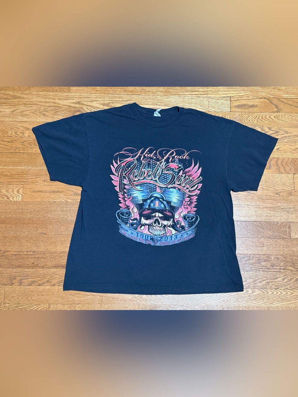 2013 Unisex (XL) Kid Rock “Rebel Soul” Tour T-Shirt
